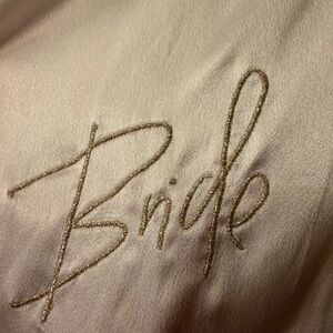 Victoria's Secret White Bridal Robe